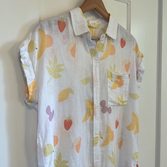 Rails NWT Whitney Fruits Linen Top | Size Small 🍌 - Picture 13 of 16